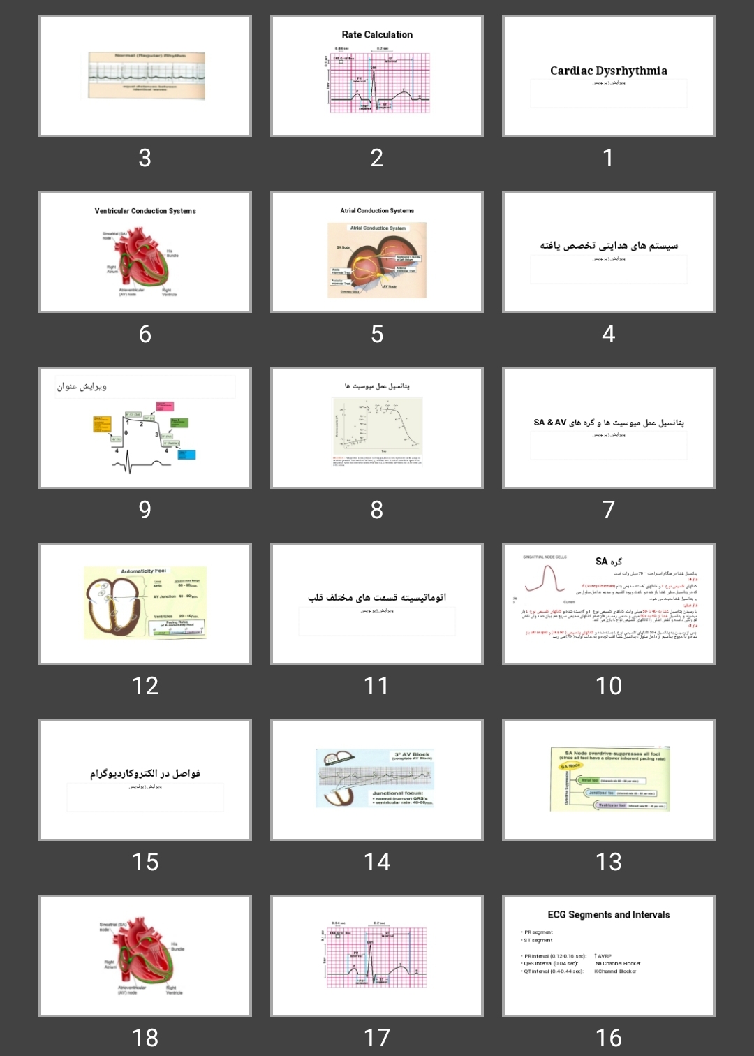 پاورپوینت آریتمی و ترومبوزیس Cardiac Dysrhythmia