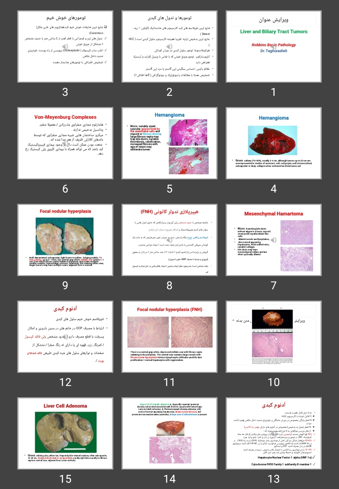 پاورپوینت Liver and Biliary Tract Tumors